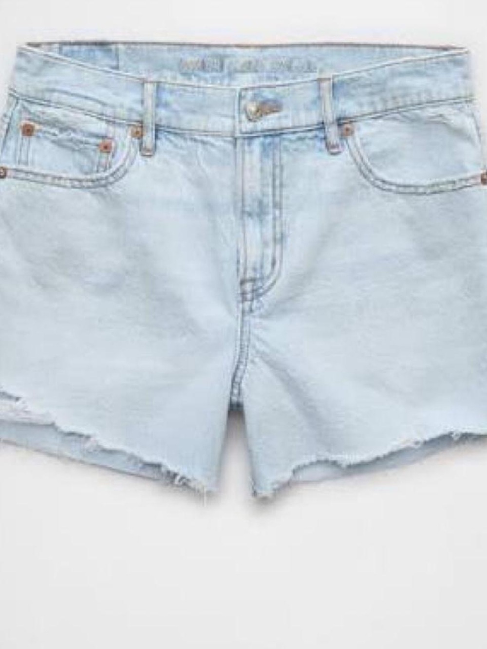 American Eagle Outfitters Light Blue Denim Cutoff Shorts